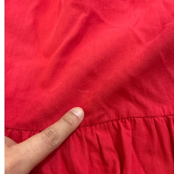 Pomander Place by Tuckernuck Women’s M Mabel Tiered Maxi Dress Hibiscus Red - Picture 8 of 16